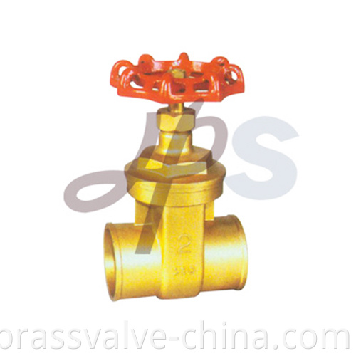 Brass Solder Gate Valves Hg18